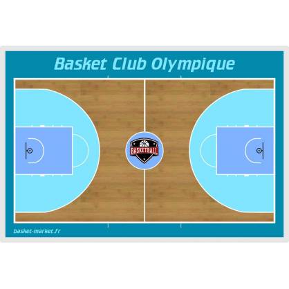Tableau mural personnalisé pour le basket