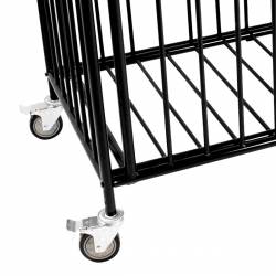 Chariot métallique de rangement