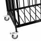 Chariot métallique de rangement
