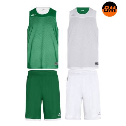 Ensemble basket short et débardeur réversible Eldera