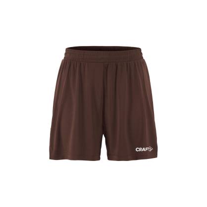 Short de basket coupe féminine Craft 2.0 Contrast brun et blanc