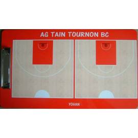 Plaquette basket -grand format-personnalisée