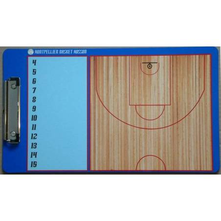 Plaquette basket -grand format-personnalisée Plaquette basket -grand format-personnalisée