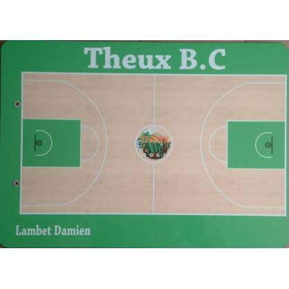 Plaquette coach basket personalisée