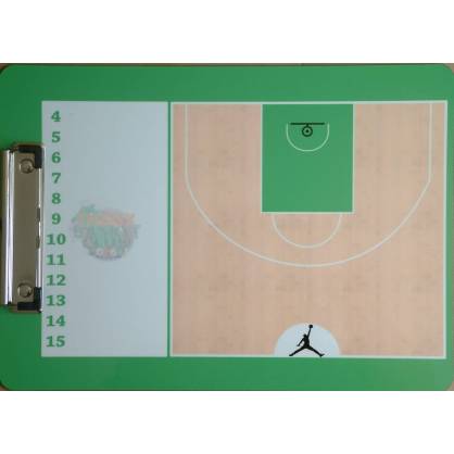 Plaquette coach basket personalisée