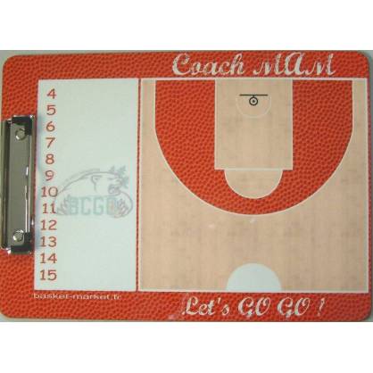 Plaquette basket 