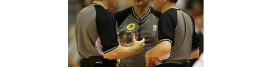 Matériel et produit pour arbitres, table de matrque et OTM basket